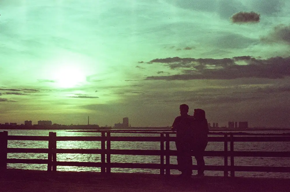 Sunset Silhouette at Ancol Pier